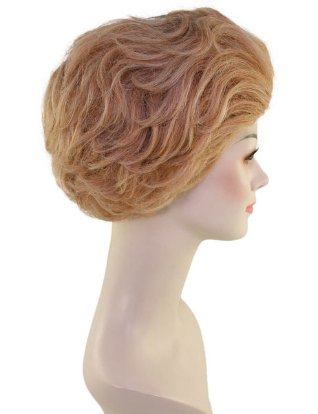 Adult Women's Short Bob Full Brown Wig | Perfect for Cosplay | Flame-retardant Synthetic Fiber