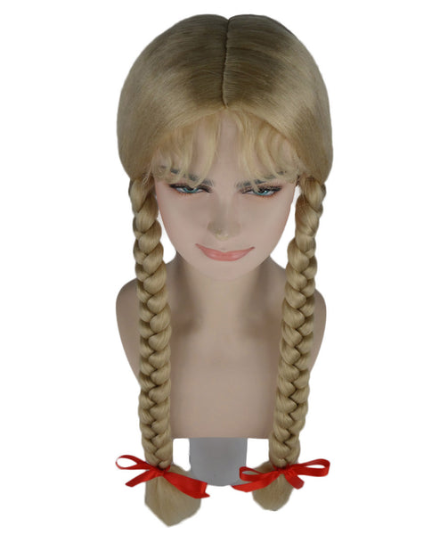 Women's Dutch Girl Wig | Multiple Colors Option Long Braided Wig |