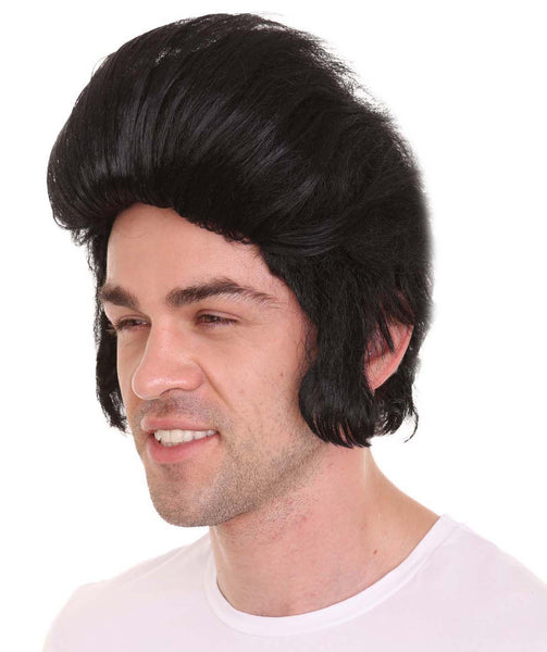Rockstar Singer Wig | Black Celebrity Cosplay Wig | Premium Breathable Capless Cap