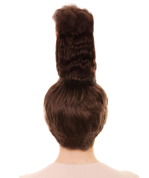 Crazy Tower Wig | Brown Cartoon Halloween Wig |