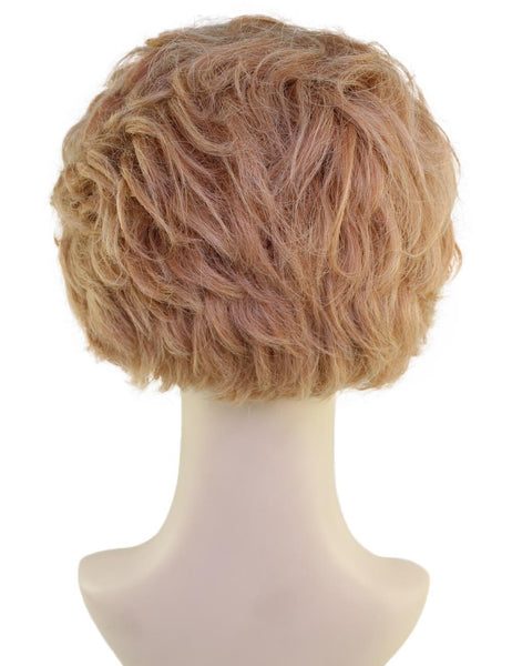 Adult Women's Short Bob Full Brown Wig | Perfect for Cosplay | Flame-retardant Synthetic Fiber