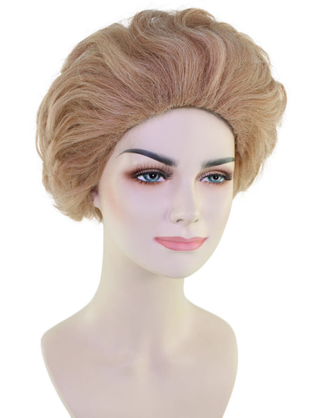 Adult Women's Short Bob Full Brown Wig | Perfect for Cosplay | Flame-retardant Synthetic Fiber