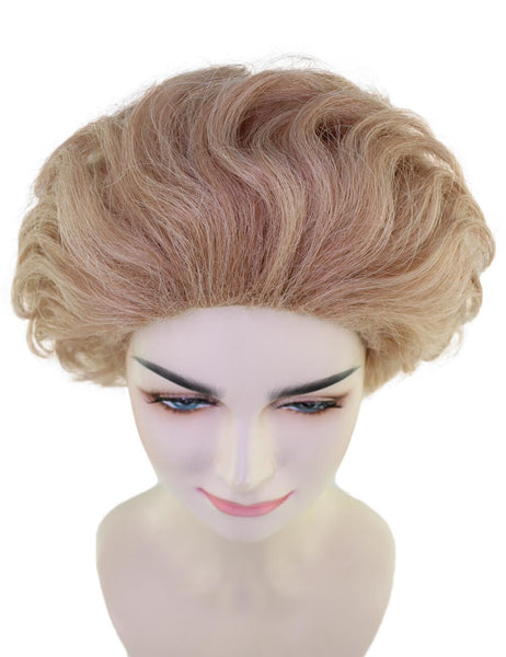 Adult Women's Short Bob Full Brown Wig | Perfect for Cosplay | Flame-retardant Synthetic Fiber